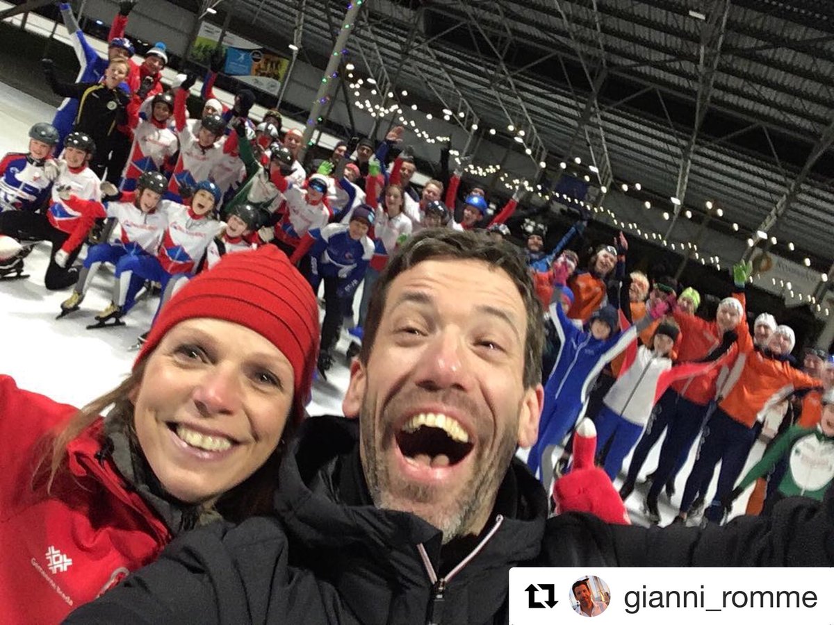 Zo gaaf om weer samen met oud collega <a href="/gianniromme/">Gianni Romme</a> op het ijs te staan en nu met alle talenten die bij @deltalent in Breda met mij trainen. #synergie #samentrainen #samenleren #talentontwikkeling #breda #deltalent #brabant <a href="/breda/">Gemeente Breda</a>