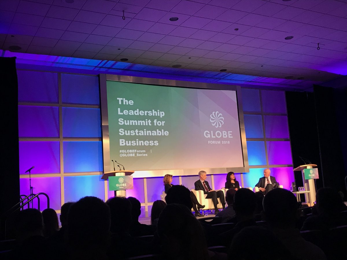 lizoconnell13's tweet photo. Panel on Canada's energy transition future from yesterday at #GLOBEForum2018 - enjoyed the diversity of gov, industry, and academic perspectives! https://t.co/7HDU0w2lBY