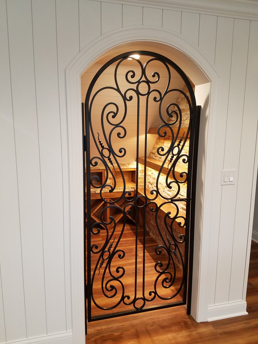 CP_Iowa's tweet photo. Not sure what to do with the space under your stairs in the basement? How about a wine closet... https://t.co/hlPmkSrESO