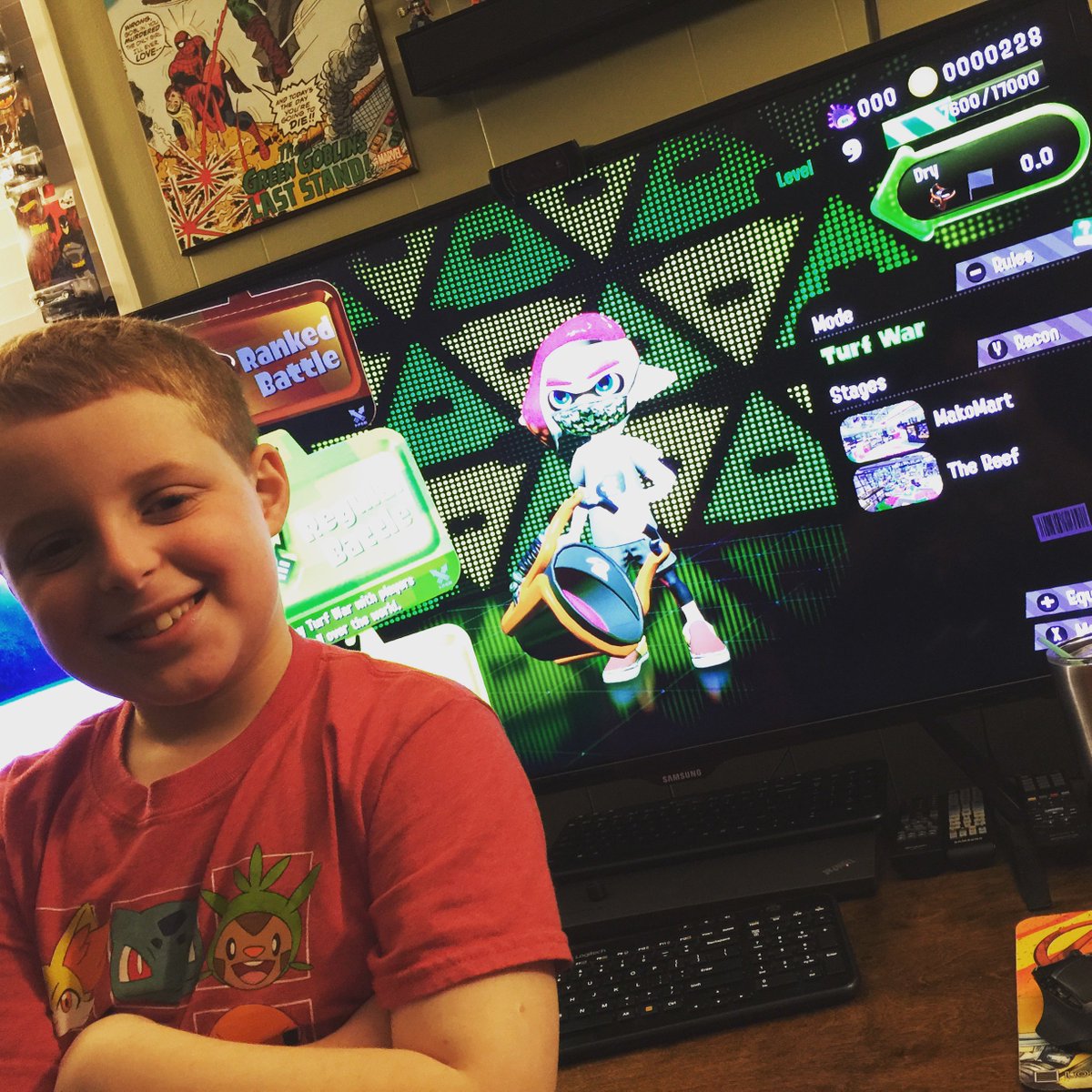 bumpkinsTV's tweet photo. We're LIVE on #Twitch playing #Splatoon2 with The Boy now and #WorldOfWarcraft with The Guild later! Come hang out! #HumanBeingsTeam 

https://t.co/rtIKH3CiJH https://t.co/VxOgC52MzV