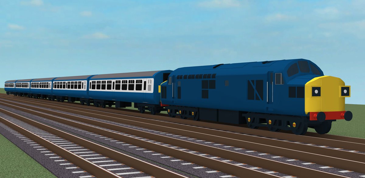 Synchorus On Twitter Class 37 Hauling A Rake Of Mk2 - 