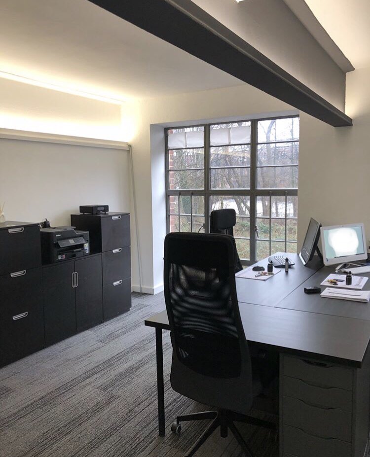 shefflooringltd's tweet photo. What a difference a week makes. Our new offices are ready. @Flooring_CFS carpet tiles was the final choice of tile https://t.co/8Kgg3TtnMl