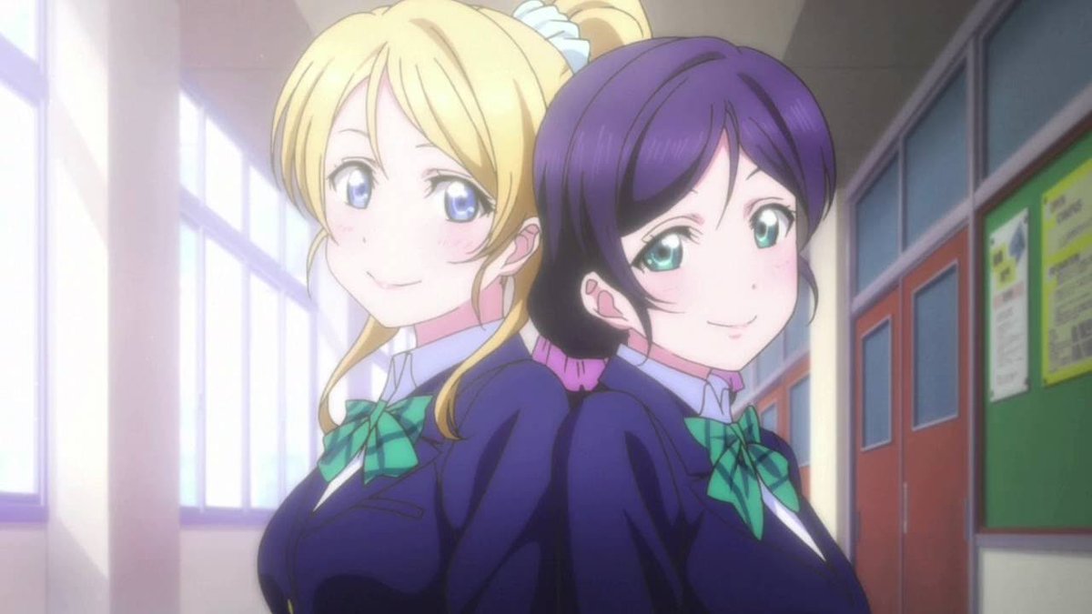 no ones online and im bored so heres a picture of nozomi and eli.