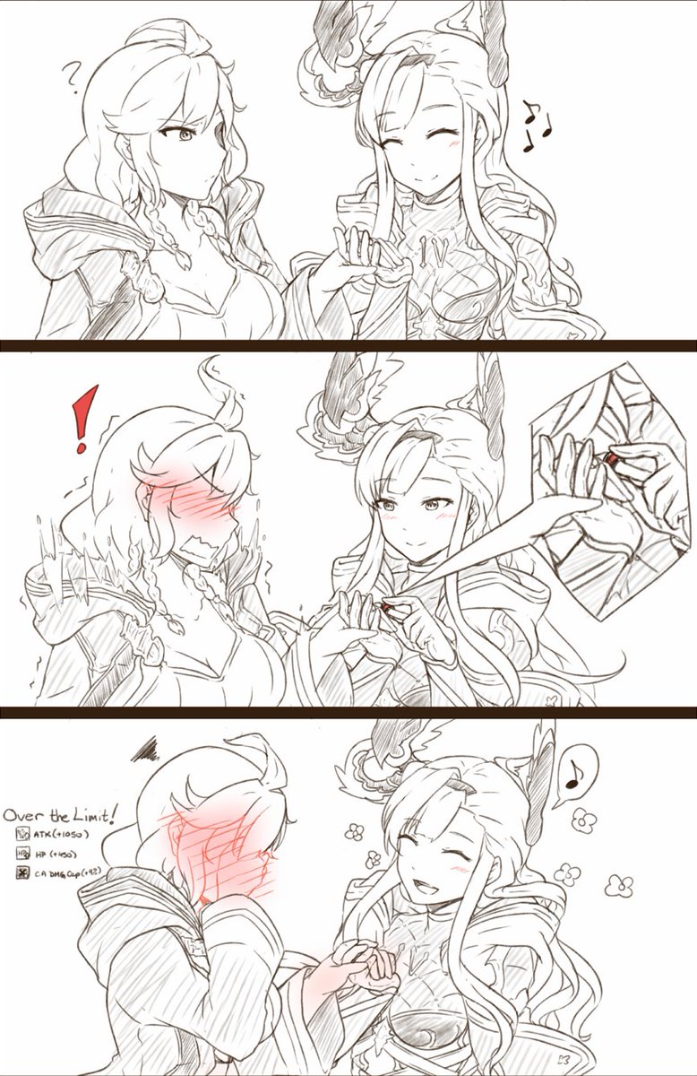 Silva: ........I do....
Song: what? (〃•_•〃)
Silva: what? ⁄(⁄ ⁄•⁄-⁄•⁄ ⁄)⁄
Both: .......
Both: !! ⁄(⁄ ⁄>⁄ ⁄<⁄ ⁄)⁄ 