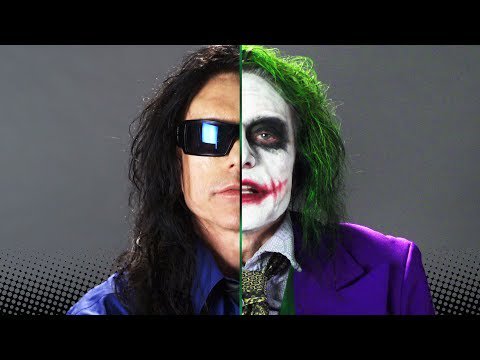 Dhris9's tweet photo. Tommy Wiseau’s Joker Edited Into ‘The Dark Knight’ Is a Cringey Must-Watch https://t.co/MID8t6JibH #batman #Featured #Movies #the_dark_knight #The_Joker https://t.co/zHDn2eFjIE