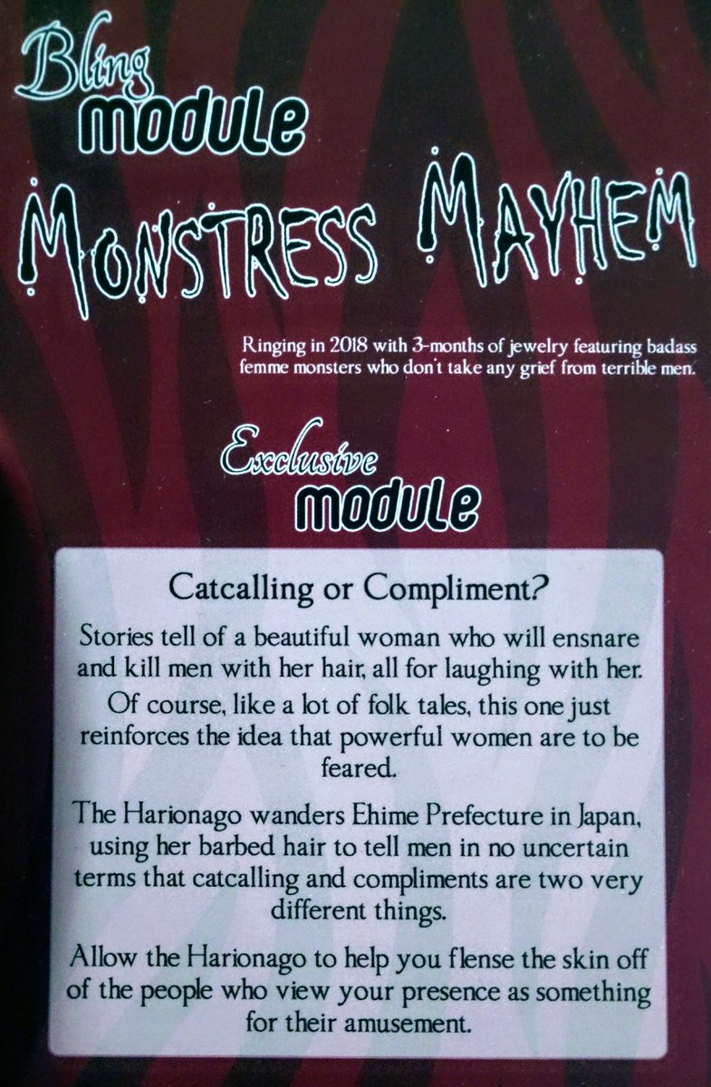 Optimysticals's tweet photo. @IniquitousFish Here's her description from this month's #BlingModule https://t.co/gEzJ3E8Rvh