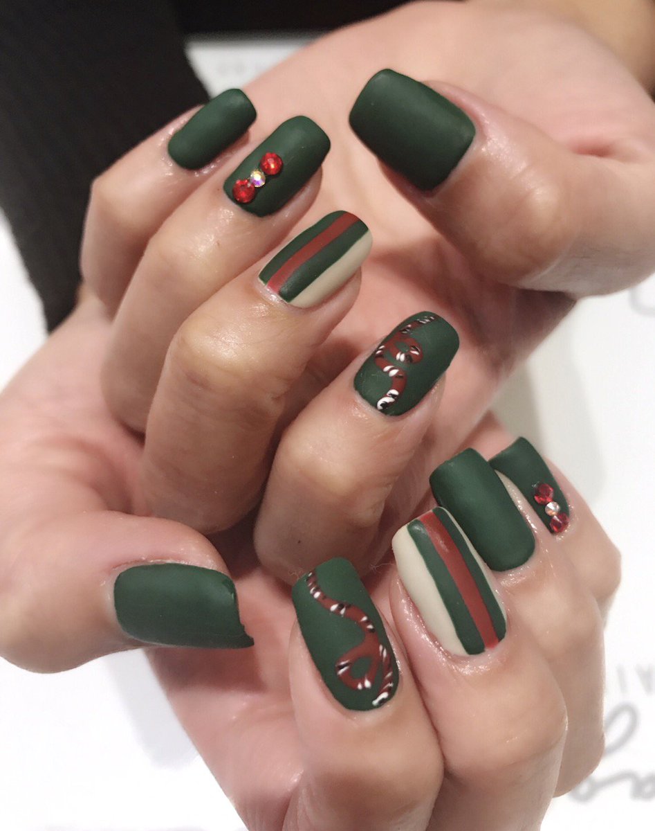 imagesluxnail's tweet photo. Are your nails ready for St. Patrick's day?
#nails #nailart #nailsalon #nailbar #naillounge #stpat #saintpat #stpatricks #tgif #friday #nailsdid #nailswag #green #greennails #gucci https://t.co/S3JPXECTlX