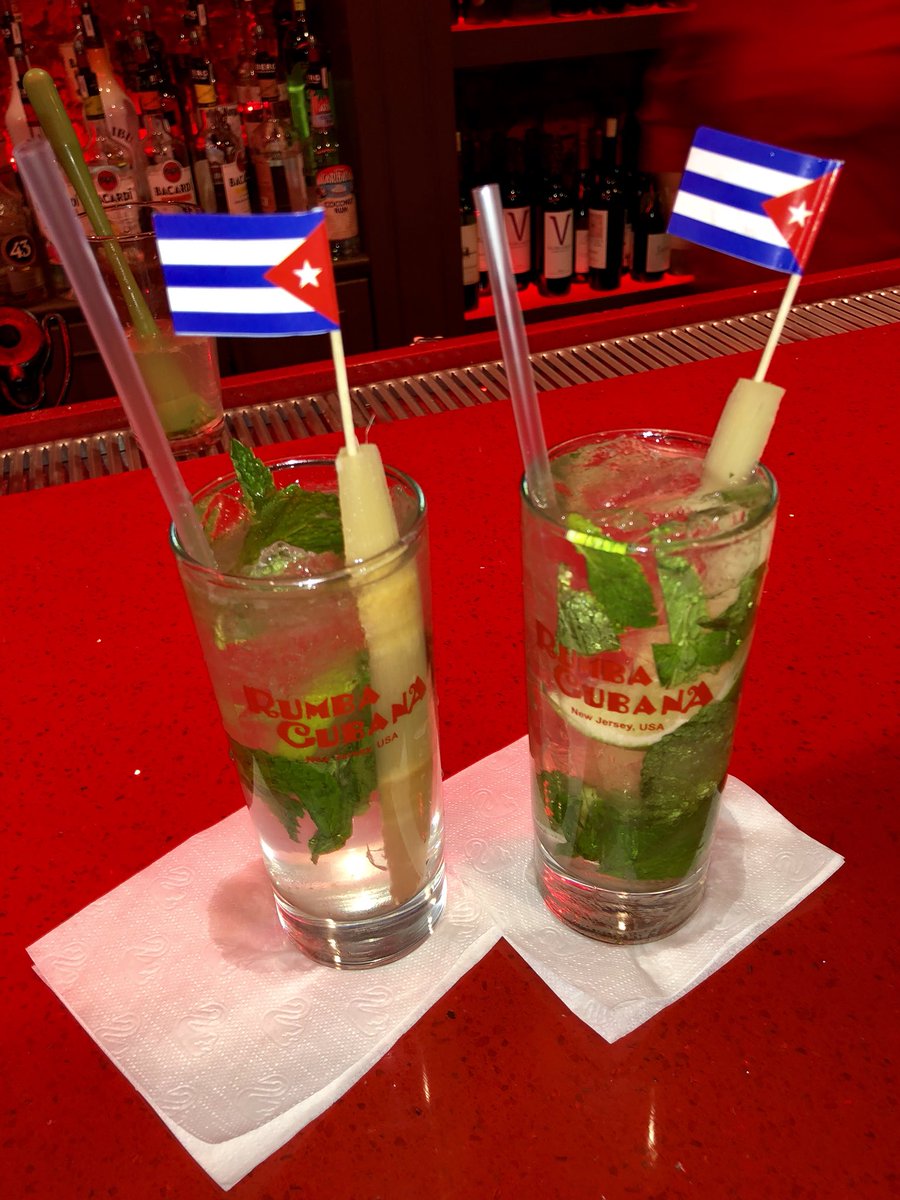 Nothing better to end the week with than delicious mojitos at #Rumba Cubano