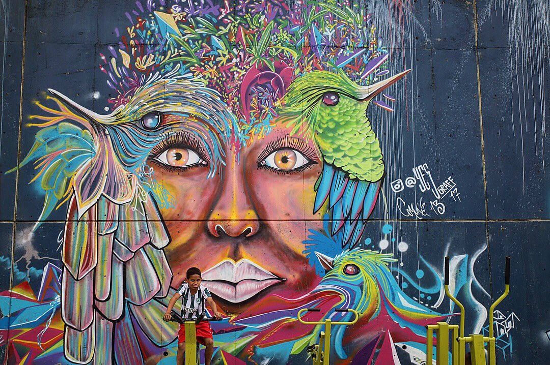 MetzgerArtPhoto's tweet image. #streetartphotography #streetart #paintedwalls #southamerica #colombia #medellin 
@SouthAmTravel