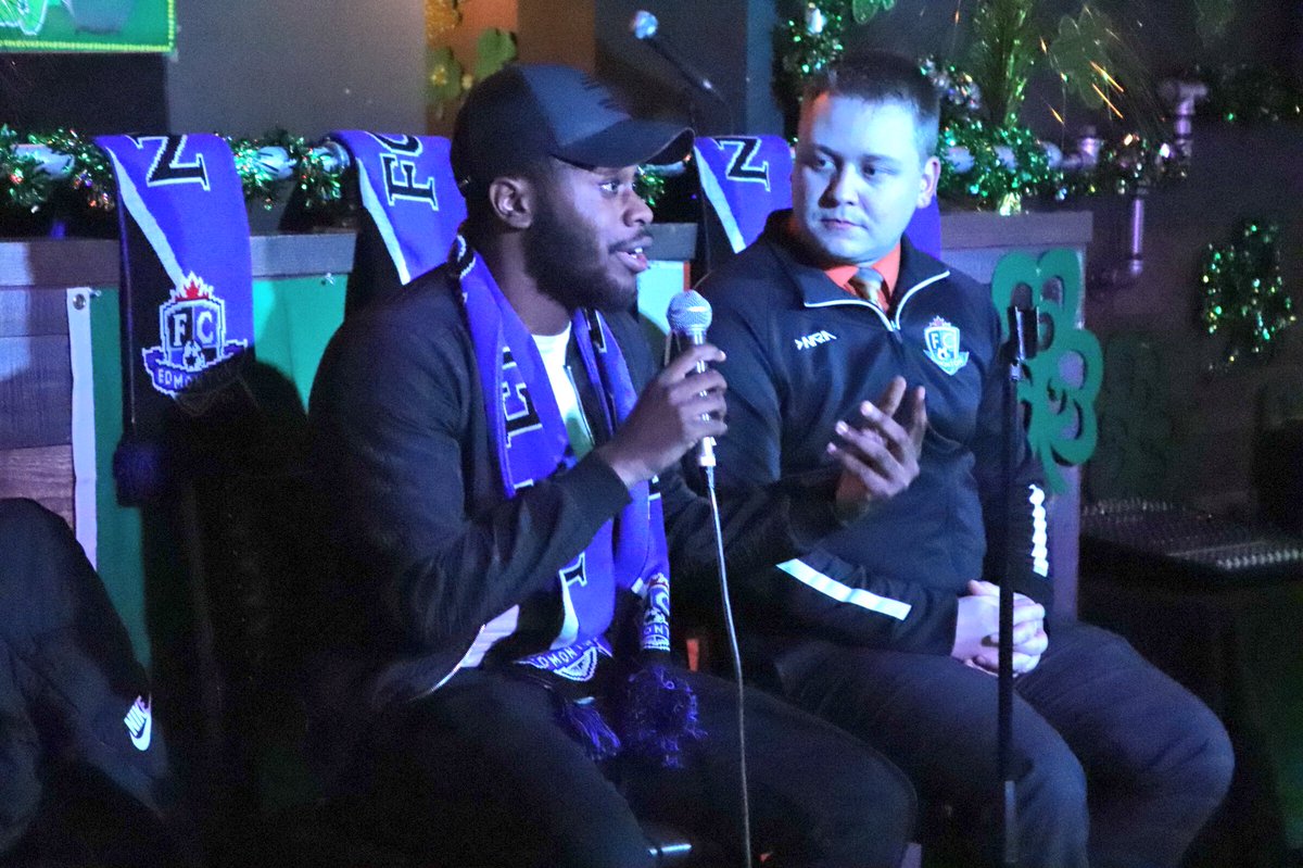 yeg4CPL's tweet photo. Ladies and gentleman, it’s @AllanZebie!

The #FCEAcademy product and #FCEd midfielder got his pro opportunity with the Eddies, with his long-term goal on @united2026 👀

#YEG4CPL #March2CPL #CanPL https://t.co/XiW1qs4G8n