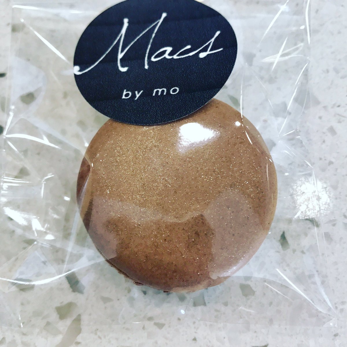 Gold Dust Double Chocolate Macs! #macsbymo #macarons #chocolate