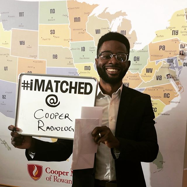 SNMA's tweet photo. Grateful to God and everyone who helped me get here!!!! Matched at CooperUniversityHospital for Residency #WorkHardStayHumble #Itslit #cmsru #matchday2018 #imatched #CooperRowan #repost #MatchedwithSNMA π·: @tyluks https://t.co/szzyySstod