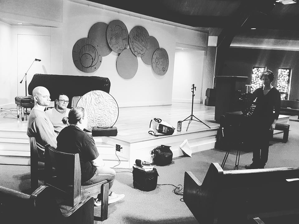 OhioLatinx's tweet photo. Independent documentary filmmaker and photographer Kate Way from Massachusetts joined Edith Espinal to hear the story of the sanctuary resistance movement. #KeepEdithHome #SanctuaryNotDeportation #ColumbusOHIO https://t.co/iYv5fgiTJT