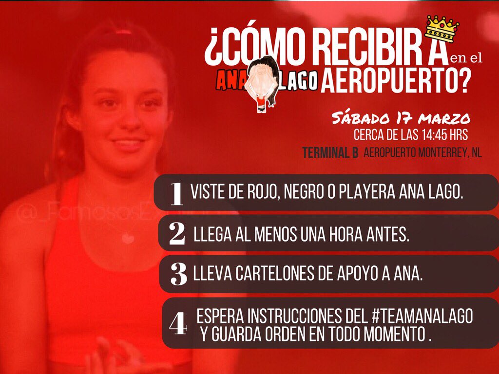 analago95's tweet photo. ¡Nuestra Ave Fénix por fin vuelve a casa! ✈️ 
Sí eres de Nuevo León nos vemos mañana en el Aeropuerto Mariano Escobedo cerca de las 14:45 hrs 

¿Cómo recibir a Ana? Sigue nuestras recomendaciones https://t.co/E1TTgNN0tO