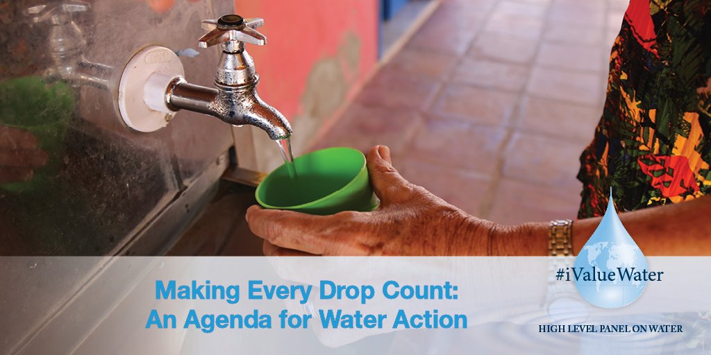 WorldBankWater's tweet photo. We should catalyze change and build partnerships to achieve the water #SDGs – An urgent call for accelerated action on water: https://t.co/N6tWqZlfLt
Join us in committing #iValueWater! #everydrop https://t.co/m6Jr3liBRl