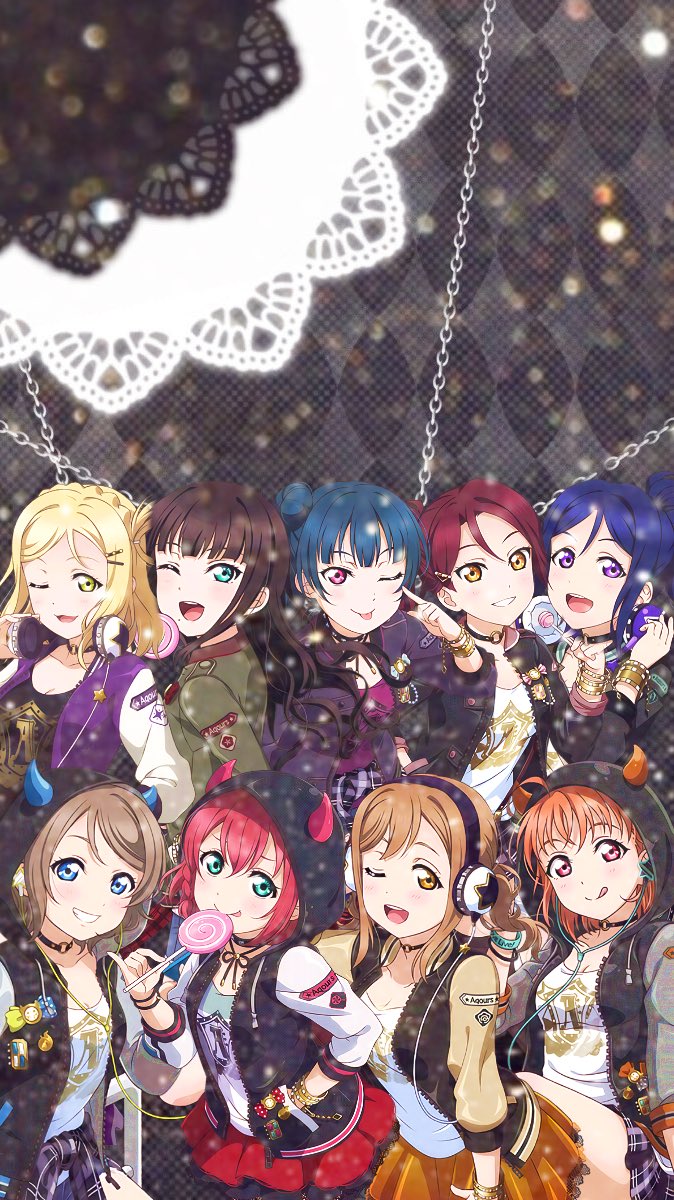 かなりん加工垢 パンクロック編 Aqours 全員 壁紙 ホーム画面orロック画面 保存の時は必ずrt 私の加工嫌いじゃないよって人rt 1ミリでもいいなと思ったらrt T Co L6rzc6z6hf Twitter