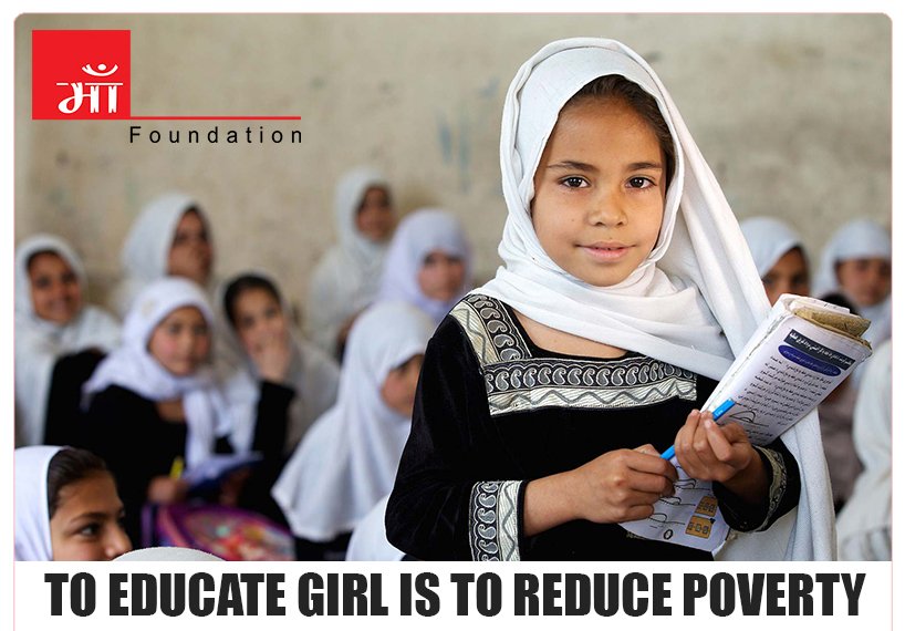 maafoundation1's tweet photo. To educate girl is to reduce poverty.
#MaaFoundation #Charity #ChildrenNGO #Smiles #BasicRights #Education https://t.co/5MC9MD53aC