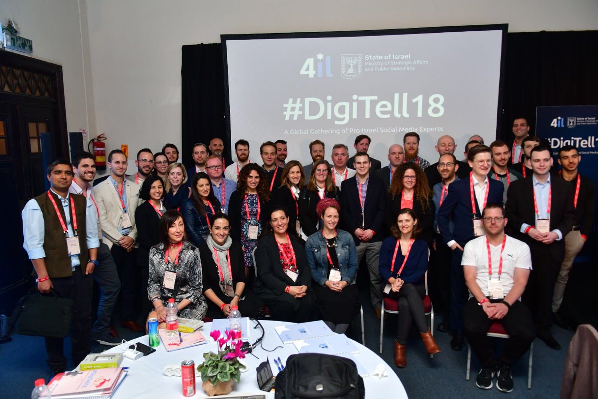 iUniyal's tweet photo. Honored to have attended #DigiTell18 Jerusalem, first-ever conference for pro-Israel online activists. 

L'hitraot #Israel! #IndiaWithIsrael https://t.co/w8aIJCxwUr
