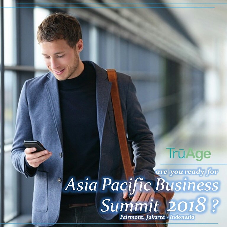 TruAgeCommunity's tweet image. Yes, we're ready for Asia Pacific Business Summit 2018! #MorindaLife