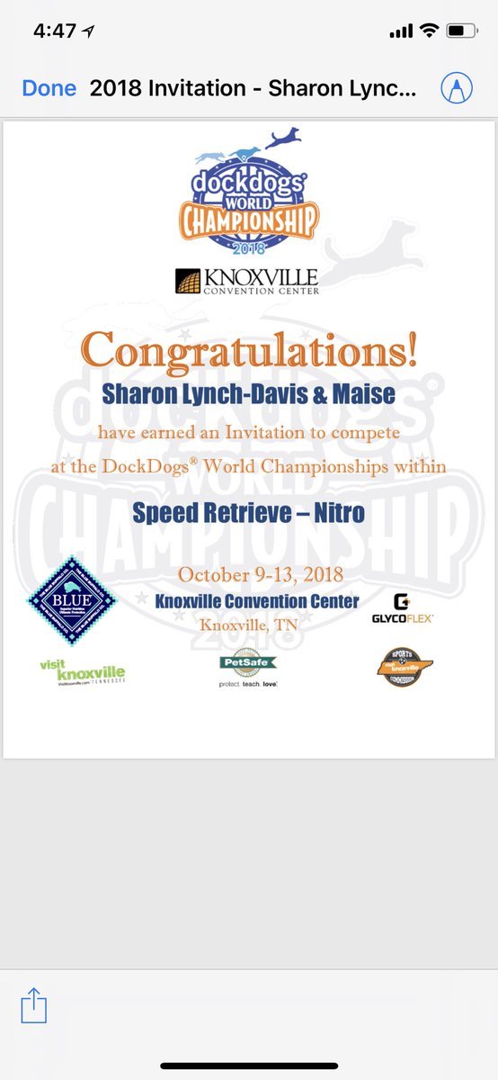 leapingmaise's tweet photo. Yippee! #ddwc18 #bluedockdogs #bluebuffalo #dockdogs #duelingdogs #coolaidrecovery #speedretrieve https://t.co/YH4EQ8dVzT