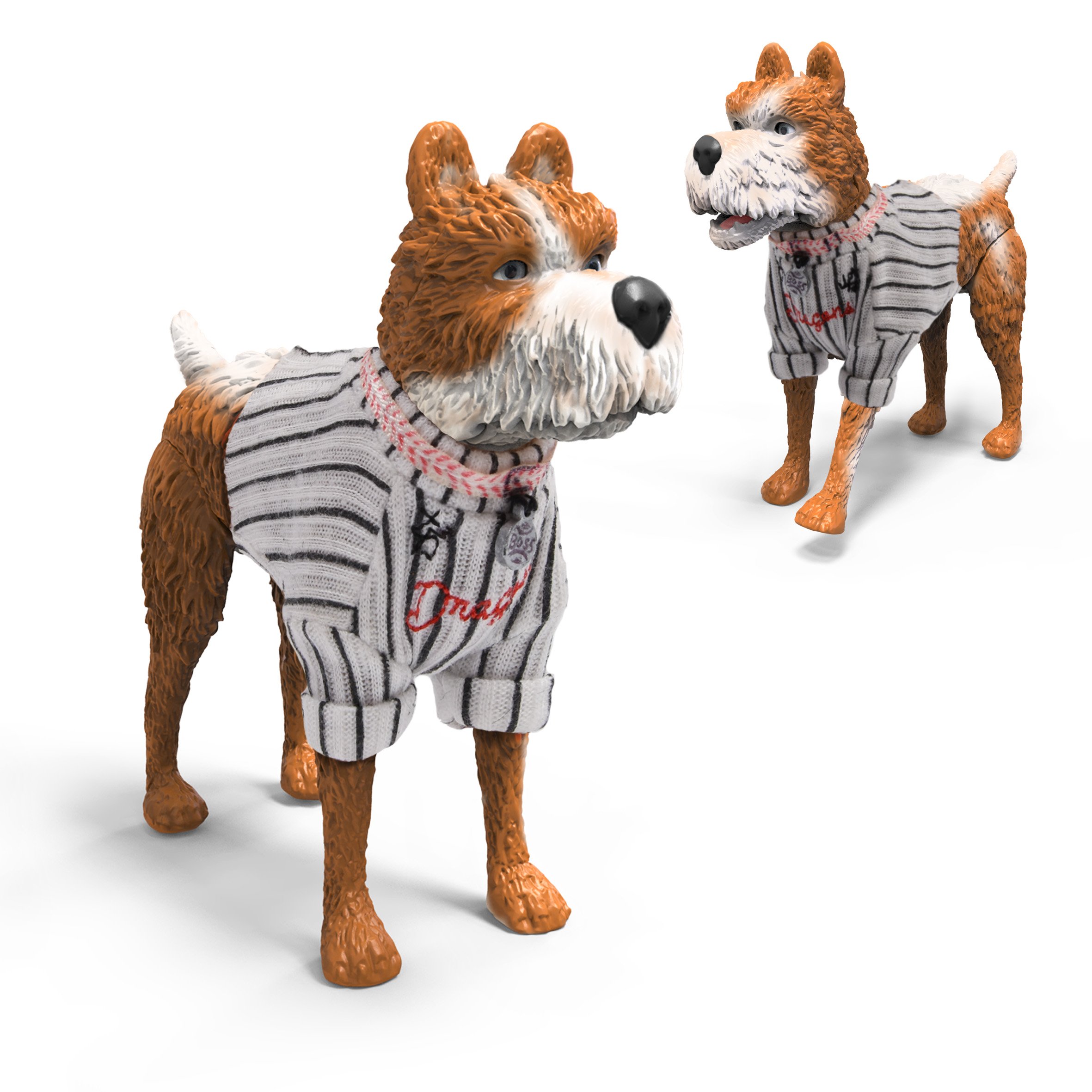 犬ヶ島』オフィシャルアクションフィギュア6体セット付き