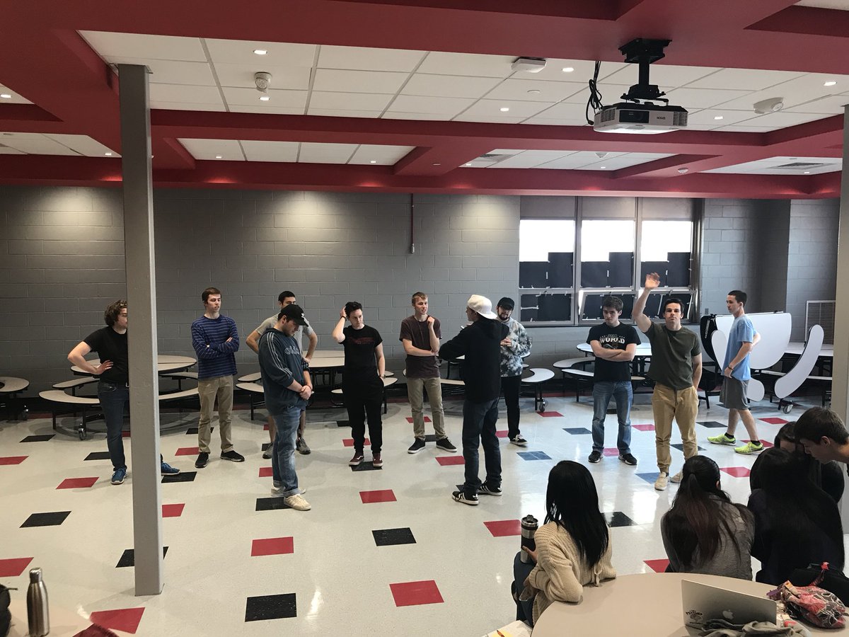 Miss_Olbrich's tweet photo. Mr. Central practices have started! Come out May 4th to see how much work these guys have done! https://t.co/z9Yq2n8PEP