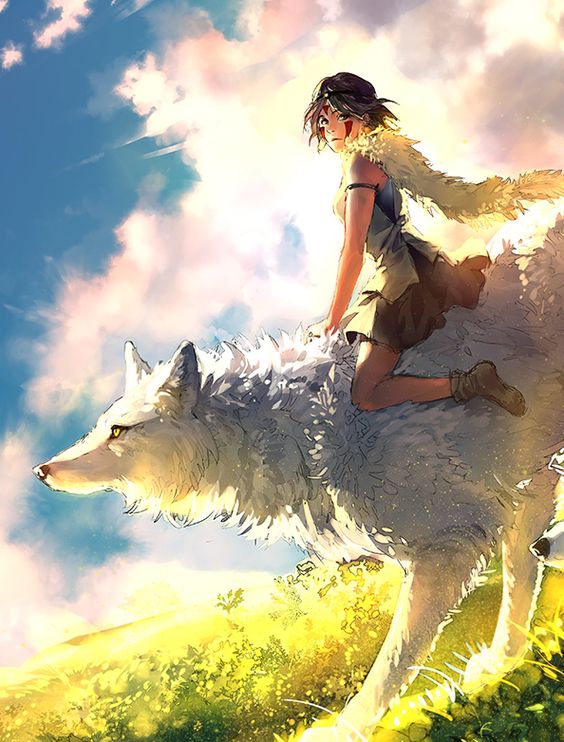naomisk_'s tweet photo. Princess mononoke 'Amazing art' ❤ #ghibli #art #mononoke #StudioG #StudioGhibli #fanart #Credit #autor #einiv  #amazing #animejapan https://t.co/nPi2T5G7qR