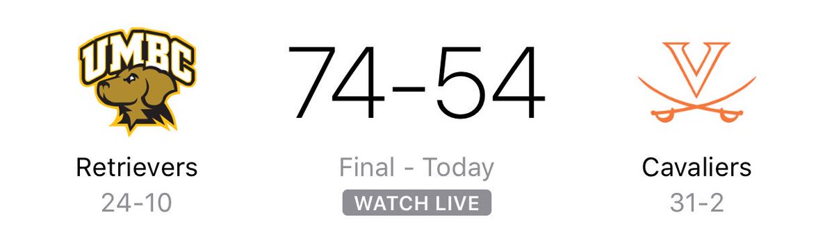 georgexdeleon's tweet photo. Always root for the underdogs🐶🏀 #UMBC #BrokenBrackets https://t.co/dwhfqEpyrq