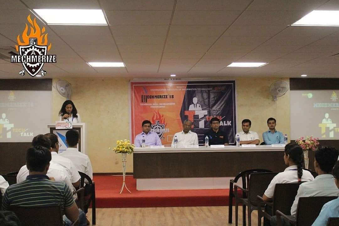 DrAtul_Kulkarni's tweet photo. Inauguration ceremony of MECHMERIZE'18 &amp; TECH-TALK'18
speakers 
Suraj Saste - Virtual Reality &amp; Business Development
Ramkshrinan Kashyap - Habbit Challenge
Surya Sharma - Application of superconductor in Automobile Industry @Mech DEPT VIIT https://t.co/RYb6G5zCkD