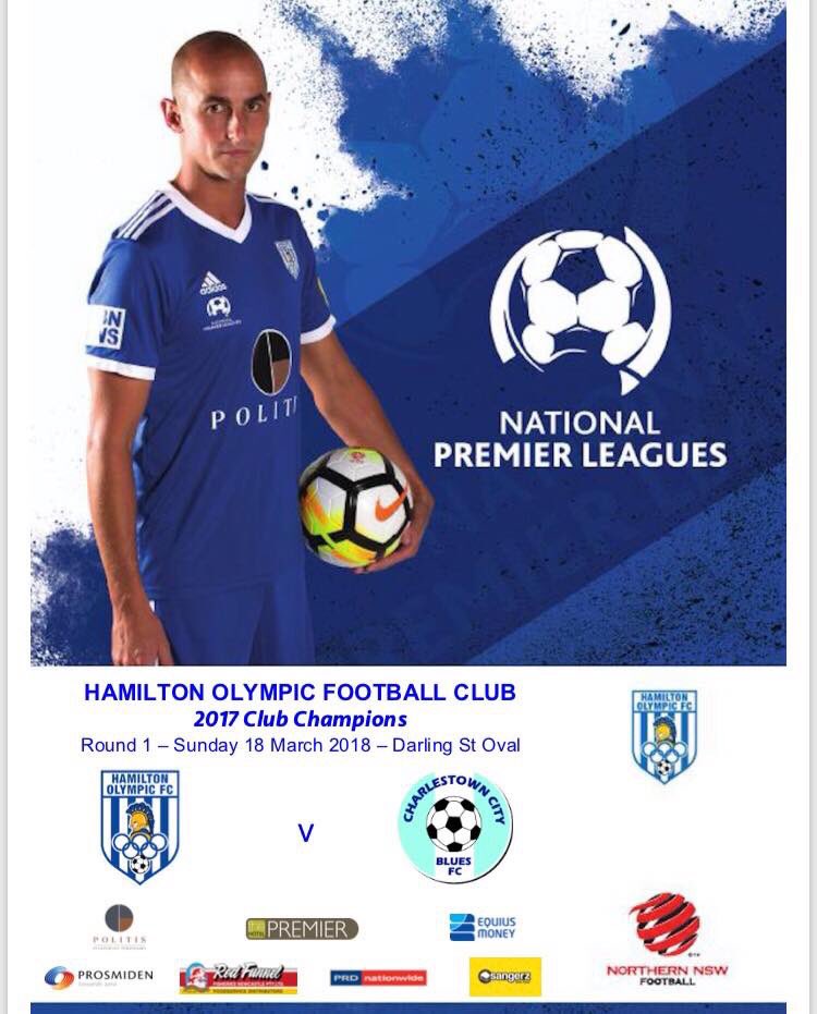 NcleOlympic's tweet photo. NPL NNSW Round 1
Olympic vs @charlestowncbfc 
Sunday at Darling St Oval

**U18 kick off time has changed to after 1st Grade**

1st Grade kick off 6.00pm
Under 20s kick off 4.00pm
Under 18s kick off 8.00pm
@nplnnsw https://t.co/yAGh5cTl1A