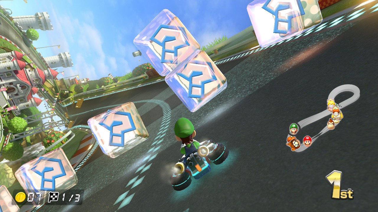 レモン丸 雑記ブロガー A Twitter マリオカート8デラックスから追加された ダブルアイテムボックス 一度に２つのアイテムを入手出来るので戦略の幅が広がりますね Mk8d Nintendoswitch T Co Viwlbmtros Twitter