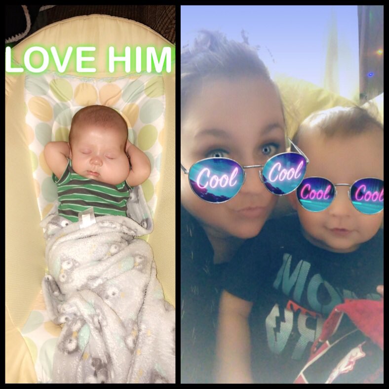 ChrissyM_03's tweet photo. Two coolest dudes I know! #OurOwen #OurAven #OurBoys #snapchatfun https://t.co/5JoTAbYZVx