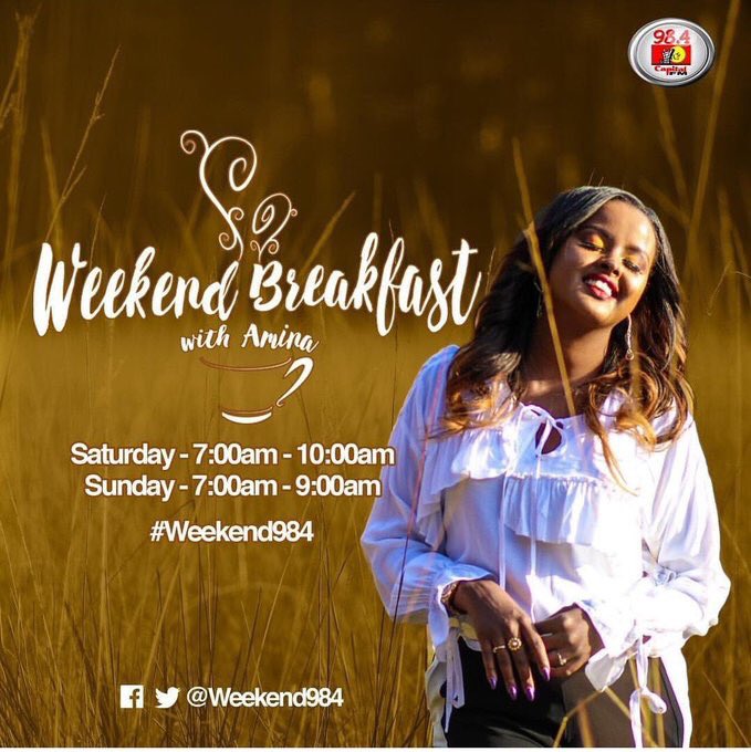 gogaga_ke's tweet photo. Listen in #Weekend984 where we are live with @fatumabdulkadir and @Amina_Kenya and #ZuriAwards https://t.co/y0WmaoSKxt