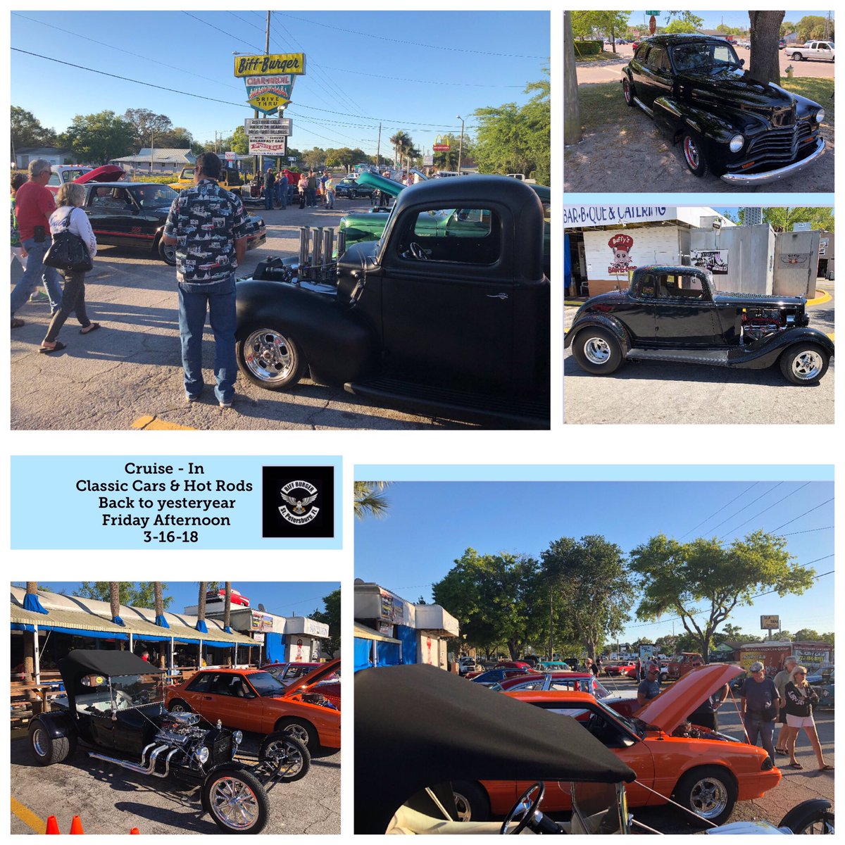 BiffBurger_FL's tweet photo. Cruise-In @BiffBurger_FL  #classiccars #hotrods https://t.co/4oTs2ZA6G2