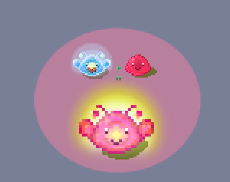 ClusterCritter's tweet image. Pink Phosphor #slimerancher #pixelart