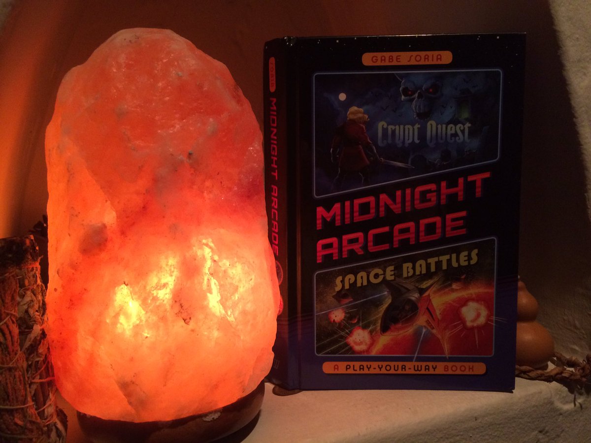 Thank you @penguinrandom and @karljones for sending us a copy of #MidnightArcade. We have placed it in the power shrine. If you love Choose Your Own Adventure books AND video games, by the spear of Relidon, give this a read.