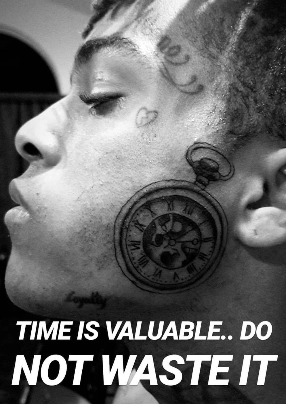 Hot Freestyle on Twitter: "xxxtentacion’s new face tattoo ⏰…