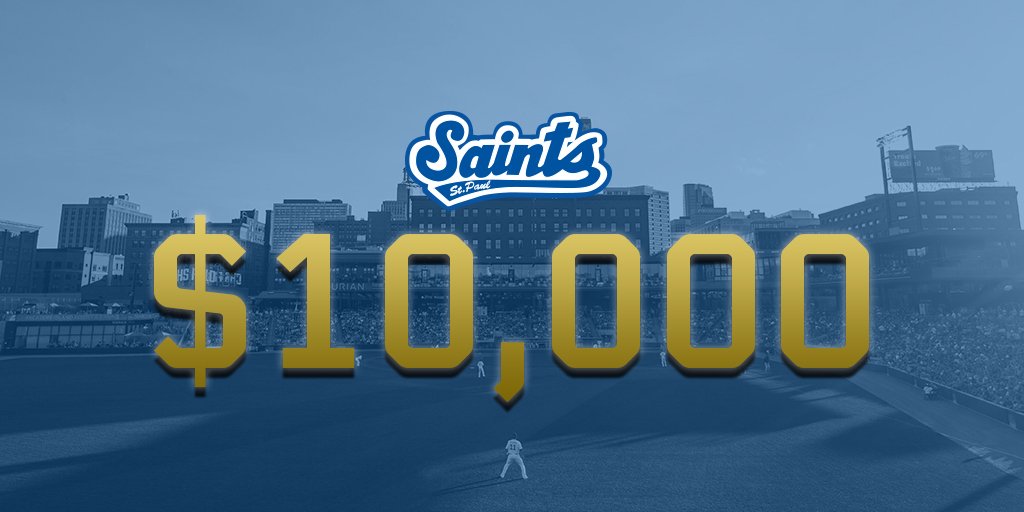 StPaulSaints's tweet photo. Saints NCAA Tournament Promotion Nets One Lucky Fan $10,000, Live Drawing March 20 At 1 p.m. Central On Social Media https://t.co/iplFbFw1Dp https://t.co/eOeghvqYEg