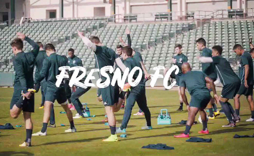 mickey_daly's tweet photo. @ffcfoxes home opener tomorrow night! So excited to be part of this team and represent the city of Fresno. #somoszorros #fresnofc https://t.co/BOpYIvAuQZ
