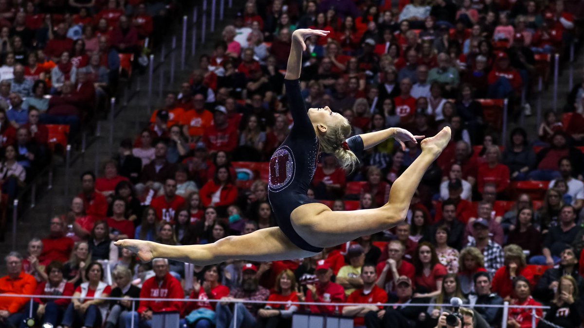 The <a href="/UtahGymnastics/">Utah Gymnastics</a> team snaps a 2-meet losing streak with a season-high score of 198.150 in a dominating win over rival Georgia. good4utah.com/sports/red-roc…