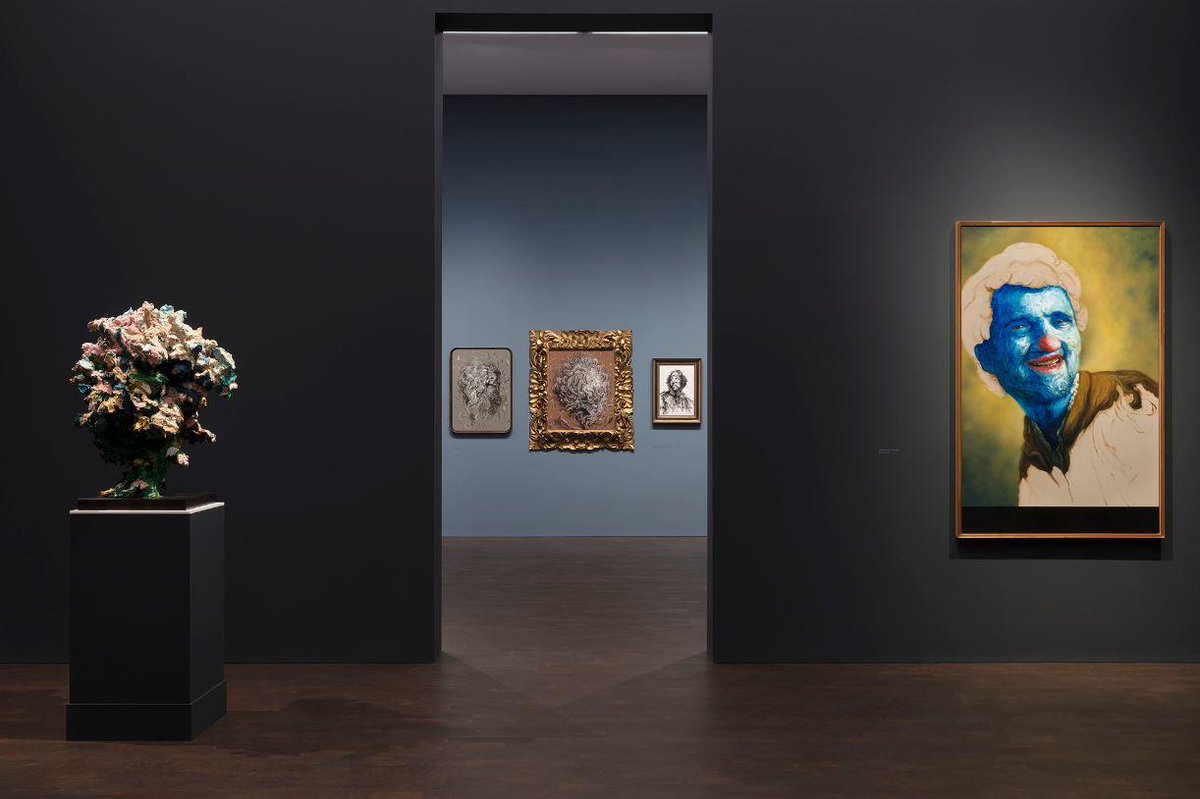 Gagosian's tweet photo. Today is the last chance to see "#GlennBrown: #CometoDust" at #GagosianGrosvenorHill, London. The gallery is open from 10AMโ6PM GMT. Read more about the works included in the exhibition on @guardian: https://t.co/pmbCGd03jJ @GlennBrown__ https://t.co/UkQPsnUog8