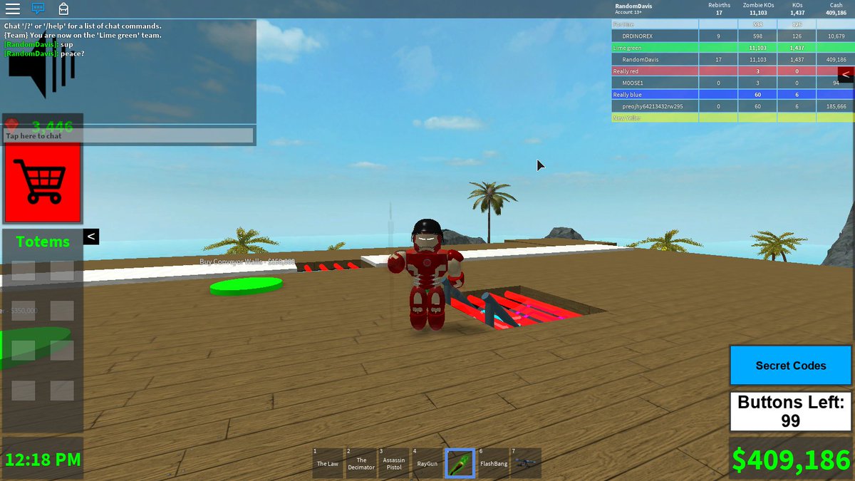 Lostgamez On Twitter Hey Everyone I Just Released An Update To Finally Add Gear To The Ruby Shop Please Let Me Know If You Find Any Bugs Glitches With The New Gear And - blood moon tycoon roblox codes 2018 robloxcomsign up