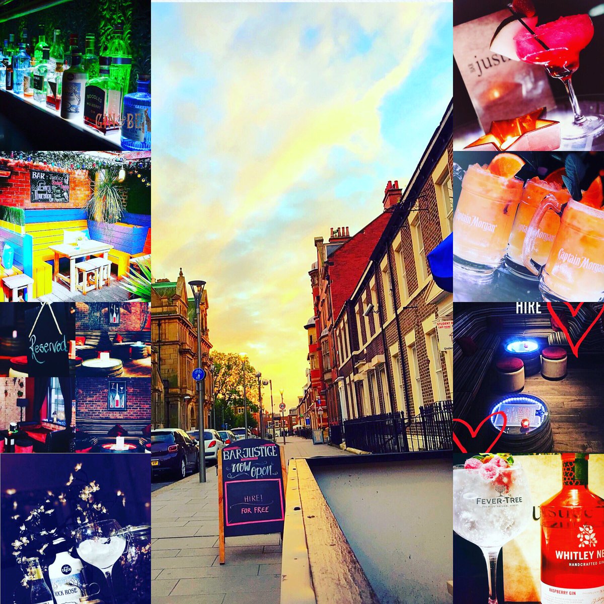 Lets do the Sunniside bar crawl. 
With a bar to suit everyone Sunniside is a hidden gem.
Gin and Bear it - Sloanes - sams bar - Libby may’s and of course Bar Justice. 
💫 Sunniside offers a relaxed atmosphere, trouble free nights and all the Gin and Cocktails you could possible