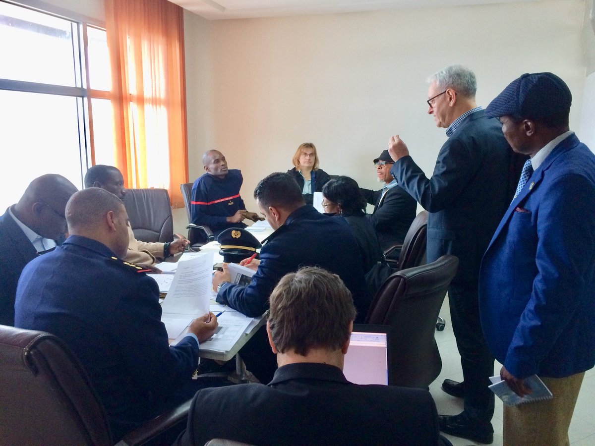 balazsmaar's tweet image. Another successful final seminar and exercice for EU CBRN Centre of Excellence Project 41 for Management of high risk chemical installations in the African atlantic facade. A well simulated control of an oil spill! #developmentsecurity #EU #eu_commission #DEVCOB5 #EUCBRNCOE