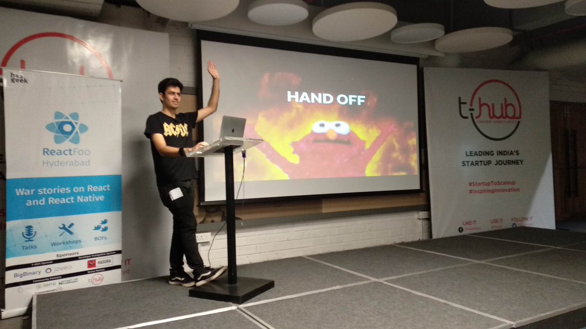 chakrihacker's tweet image. #reactfoo @ReactFoo 👐 📴