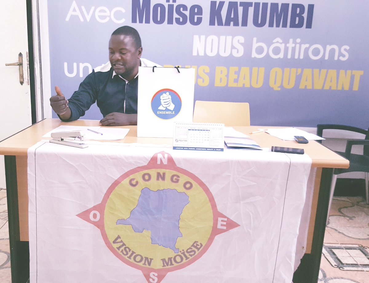 CongoVisionMK's tweet photo. Restitution des activités du #ConclaveMK aux membres du bureau de coordination de @CongoVisionMK par @abelamundala coordo général! @Ensemble_MK #EnsemblePourleChangement! #16Mars2018 #Lubumbashi https://t.co/g1lNkyZPZV