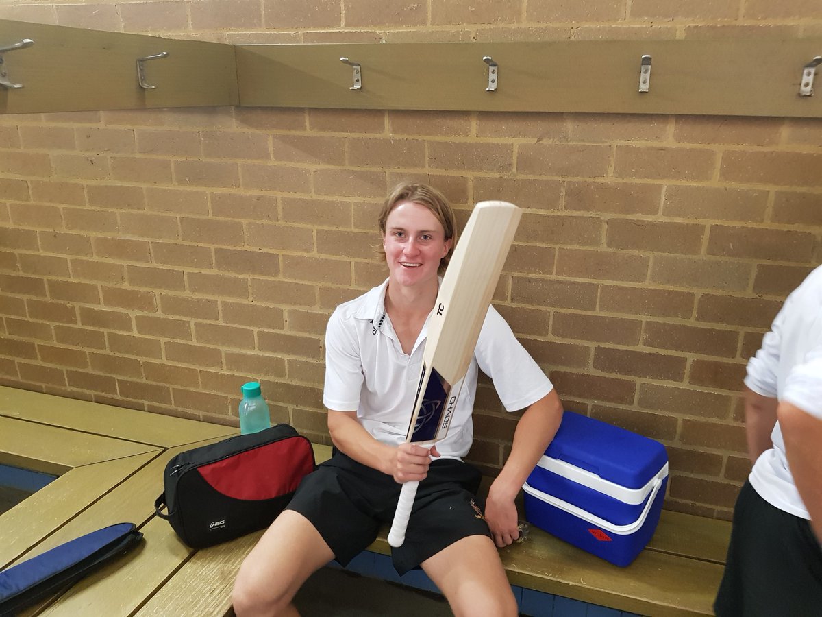 Congratulations Flynn Mountford on 103 vs Caulfield Grammar in the 10As. <a href="/TrilogyBats/">Trilogy Cricket Bats</a>