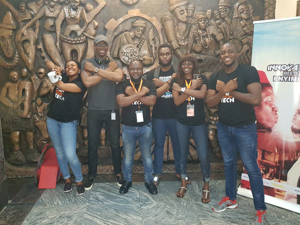 chimaabafor's tweet photo. #hackaba2018 was a success. Many thanks to @onyekaakumah for coaching and advice. We've improved on our business model and we're set for progress. BTW it was our first time pitching to raise funds. I'm very grateful. ππ https://t.co/ZuVoATiwep