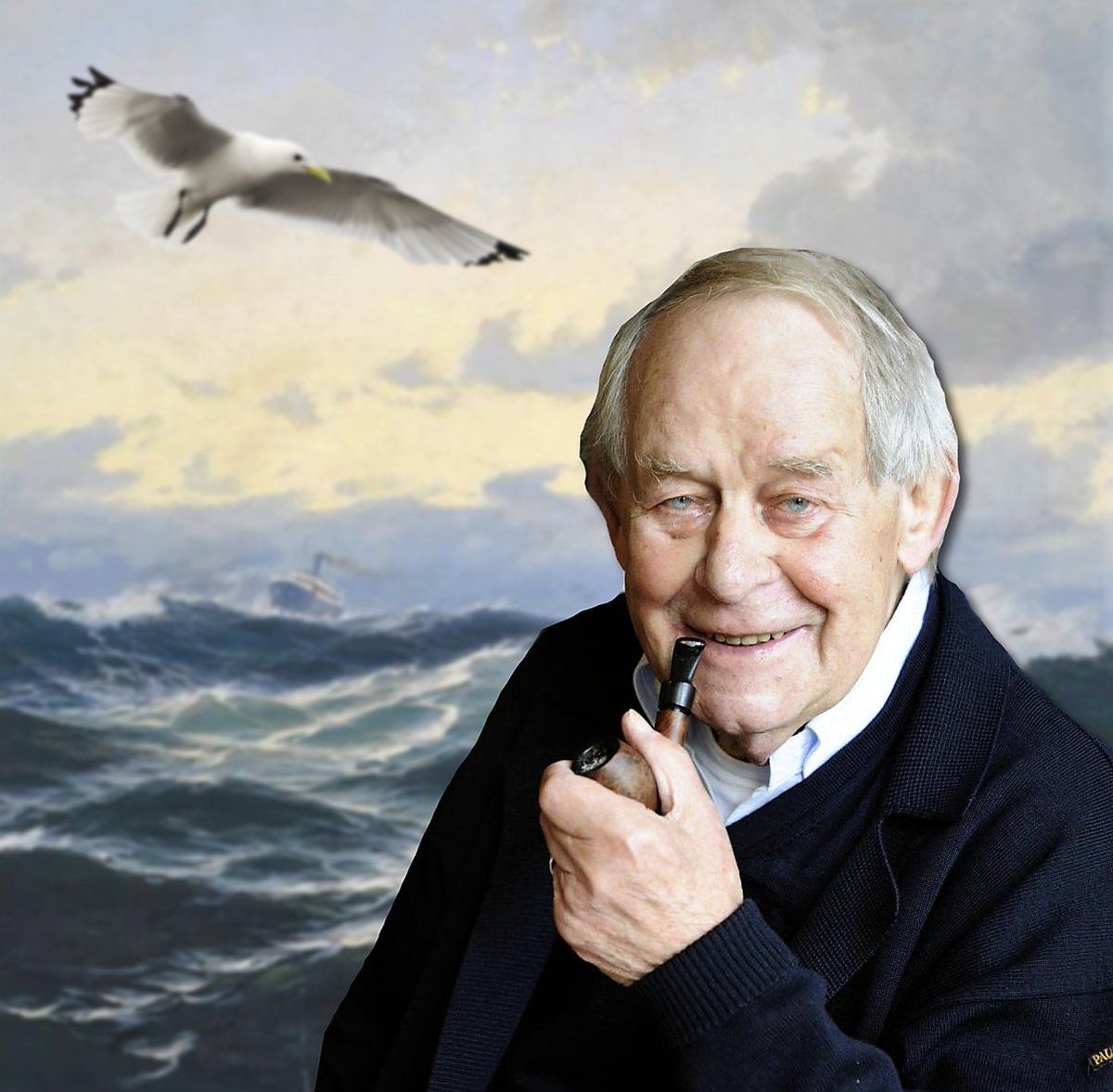 OllyBock's tweet photo. Heute wäre Siegfried Lenz 92 Jahre alt geworden: 
„Entweder man ist Schriftsteller – oder man ist es nicht. Wenn man einer ist, schreibt man unaufhörlich. Selbst dann, wenn man nicht den Kugelschreiber in der Hand hat.“
#SiegfriedLenz #ZEITinterview https://t.co/Fqc7xkigcW