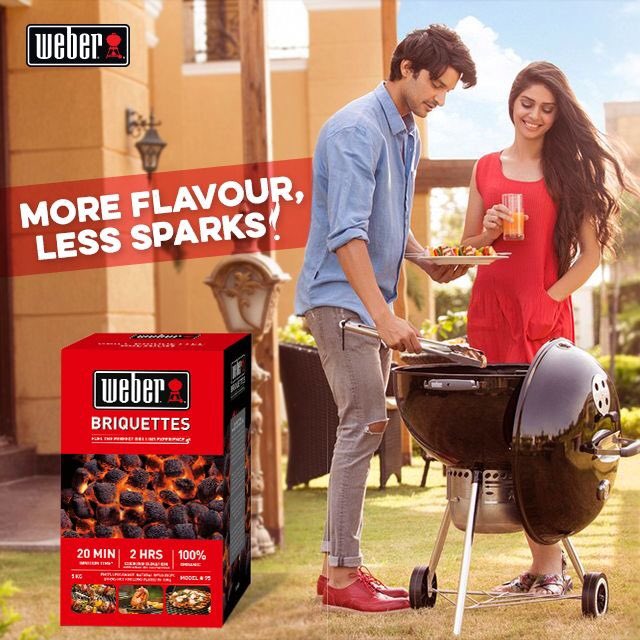 weberbbqindia's tweet photo. The eco-friendly Weber charcoal briquettes is the perfect fuel for your Weber grill. Zero sparks and adds an undefinable extra tastiness to your grilled food. #webergrill #weberindia #weber #grills https://t.co/aHR0R2SqNH